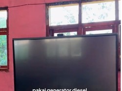 Jujur Janggal, SD di NTT Diberi Smart TV Padahal Belum Ada Listrik