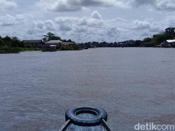 Sungai Arut Terdampak Kemarau Ekstrem, Warga Keluhkan Air Mulai Asin