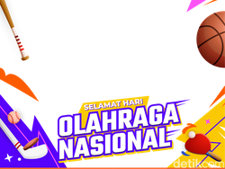 10 Twibbon Hari Olahraga Nasional 2026, Yuk Ramaikan di Medsos!