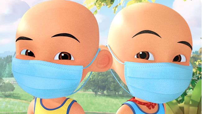 Upin dan Ipin soal Kabut Asap (2026).