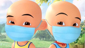 Upin dan Ipin soal Kabut Asap (2026).