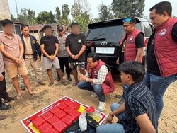 3 Kurir 16,3 Kg Sabu Diringkus di Lamandau, Bandarnya Masih Diburu