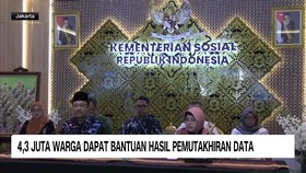 4,3 Juta Warga Dapat Bantuan Hasil Pemutakhiran Data