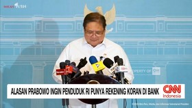 Alasan Prabowo Ingin Penduduk RI Punya Rekening Koran di Bank