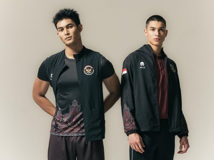 Keren! Potret Anak Maudy Koesnaedi & Diah Permatasari Jadi Model Jersey Tim Asian Games Indonesia