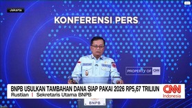 BNPB Usulkan Tambahan Dana Siap Pakai 2026 Rp5,67 Triliun