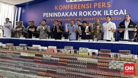 Kantor Wilayah Direktorat Jenderal Bea dan Cukai (DJBC) Jakarta menyita total sebanyak 10,78 juta batang rokok ilegal dengan potensi kerugian negara mencapai Rp8 miliar.Kepala Kantor Wilayah DJBC Jakarta Hendri Darnadi mengungkapkan bahwa penyitaan r
