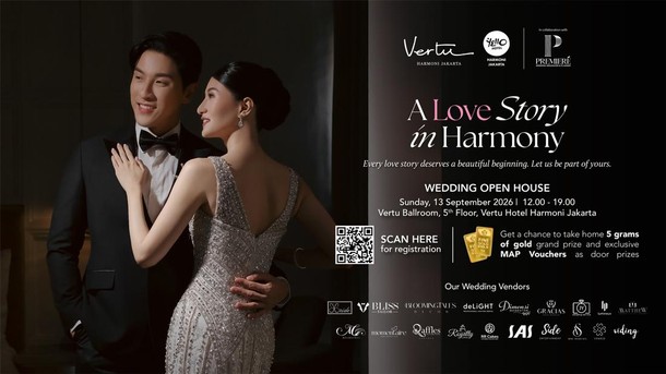 Wedding Open House Vertu & Yello Harmoni Hadirkan 20 Vendor Pernikahan