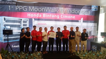 PPG Hadirkan MoonWalk Pertama di Indonesia di Honda Bintang Cimone