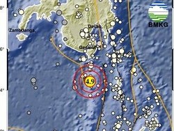 Gempa Bumi M 4,9 Guncang Kepulauan Sangihe Sulut, Kedalaman 24 Km