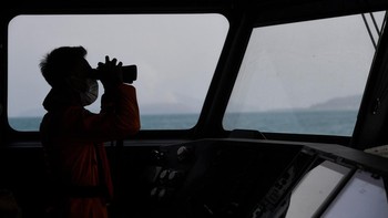 Pencarian Rombongan Jurnalis Berlanjut di Selat Sunda