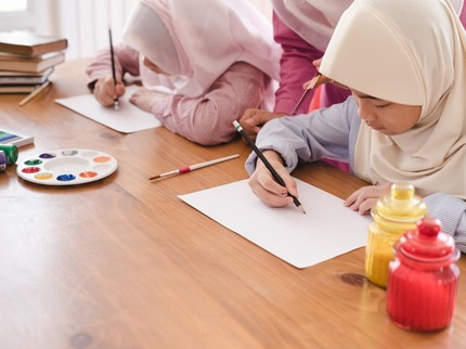 13 Koleksi Gambar Masjid untuk Lomba Mewarnai Anak TK dan SD