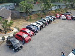 Jadi Wadah Persaudaraan, Toyota Agya Club Gelar Jambore Celebes di Makassar