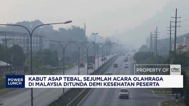 Video: Kabut Asap Tebal, Sejumlah Acara Olahraga di Malaysia Ditunda