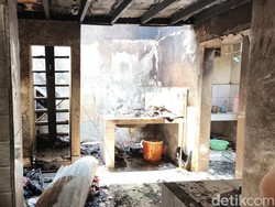 Rumah Terbakar di Penatih, Pemilik Terluka-Sertifikat Rumah Hangus