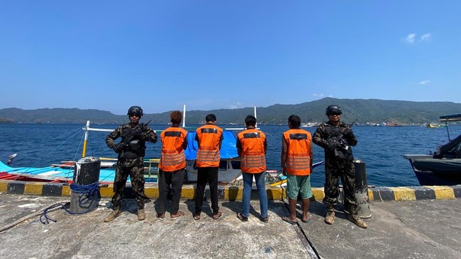 KKP Tangkap Kapal Ikan Filipina, 25 Rumpon Ilegal Ditertibkan