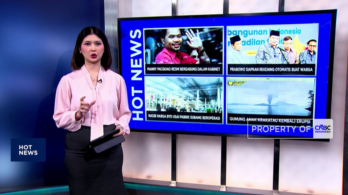 Manny Pacquiao Gabung Kabinet Filipina - Gunung Krakatau Erupsi Lagi