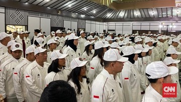 Update Eksklusif Olahraga CNN : Kontingen Indonesia di Asian Games 2026 Resmi Dikukuhkan