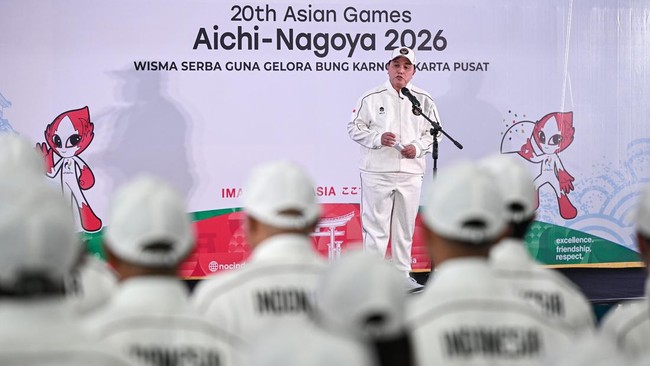 Pengukuhan Tim Indonesia untuk Asian Games 2026