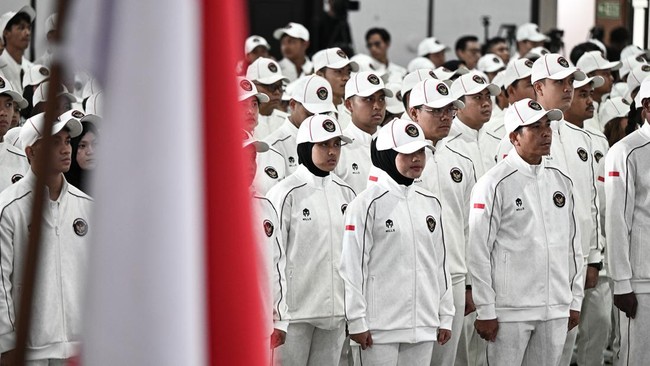Pengukuhan Tim Indonesia untuk Asian Games 2026
