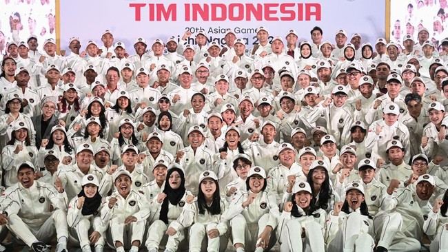 Pengukuhan Tim Indonesia untuk Asian Games 2026