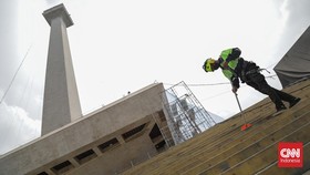 Perawatan Berkala, Tugu Monas Ditutup Sementara