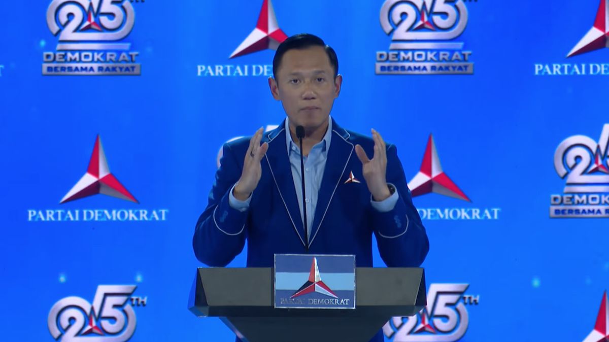 AHY Titip Salam Buat Megawati Lewat Puan di HUT Demokrat