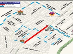 Jalan Tengku Sulung Batam Ditutup Mulai Besok, Ini Jalur Alternatifnya