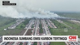 emisi karbon Indonesia, karhutla Indonesia, emisi kebakaran tertinggi, kebakaran hutan Kalimantan, kebakaran gambut, emisi karbon dunia