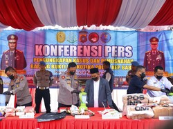 Polda Babel Musnahkan Narkoba Rp 34,7 M, Ada dari Jaringan Lapas