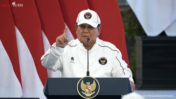 Liputan Olahraga CNN Sport : Prabowo Janjikan Bonus Medali Emas Asian Games Rp3 Miliar