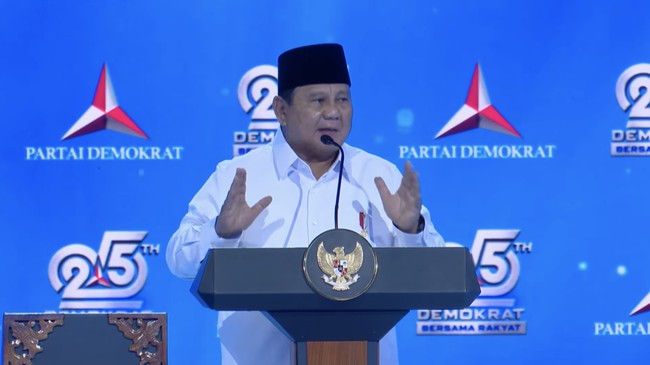 Prabowo: Tak Berkuasa, Partai Demokrat Tidak Mencaci, Tak Bakar-Bakar!