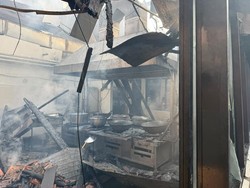 Ruang Gizi RS Saiful Anwar Kota Malang Terbakar
