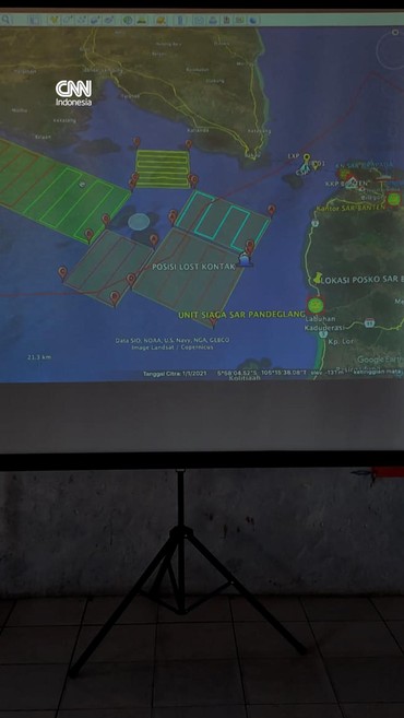 Operasi Pencarian 5 Jurnalis Peliput Anak Krakatau Hari Ini