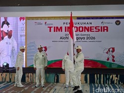 Ketum KOI dan Menpora Mengukuhkan Tim Indonesia untuk Asian Games 2026