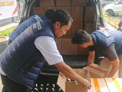 Polisi Gagalkan Penyelundupan 1.200 Botol Miras di Ciamis