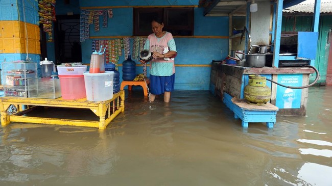Banjir Rendam Sejumlah Titik di Kota Medan