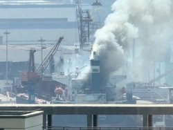 25 Orang Tewas Akibat Kebakaran Kapal Kargo di Pelabuhan China, 5 Luka-luka
