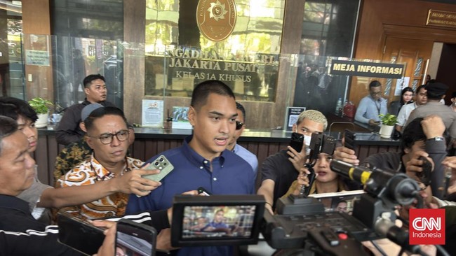eks Menpora Dito Ariotedjo di sidang kasus dugaan korupsi kuota haji tambahan