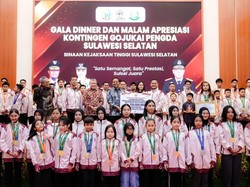 Gubernur Beri Rp 250 Juta untuk Kontingen Sulsel Juara Kejurnas Gojukai 2026