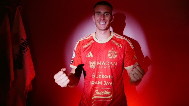 Striker asal Kroasia Ivan Mamut resmi gabung Persija Jakarta untuk mempertajam lini serang di Super League 2026/2027. (Arsip Persija Jakarta)