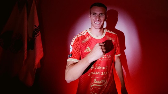 Striker asal Kroasia Ivan Mamut resmi gabung Persija Jakarta untuk mempertajam lini serang di Super League 2026/2027. (Arsip Persija Jakarta)