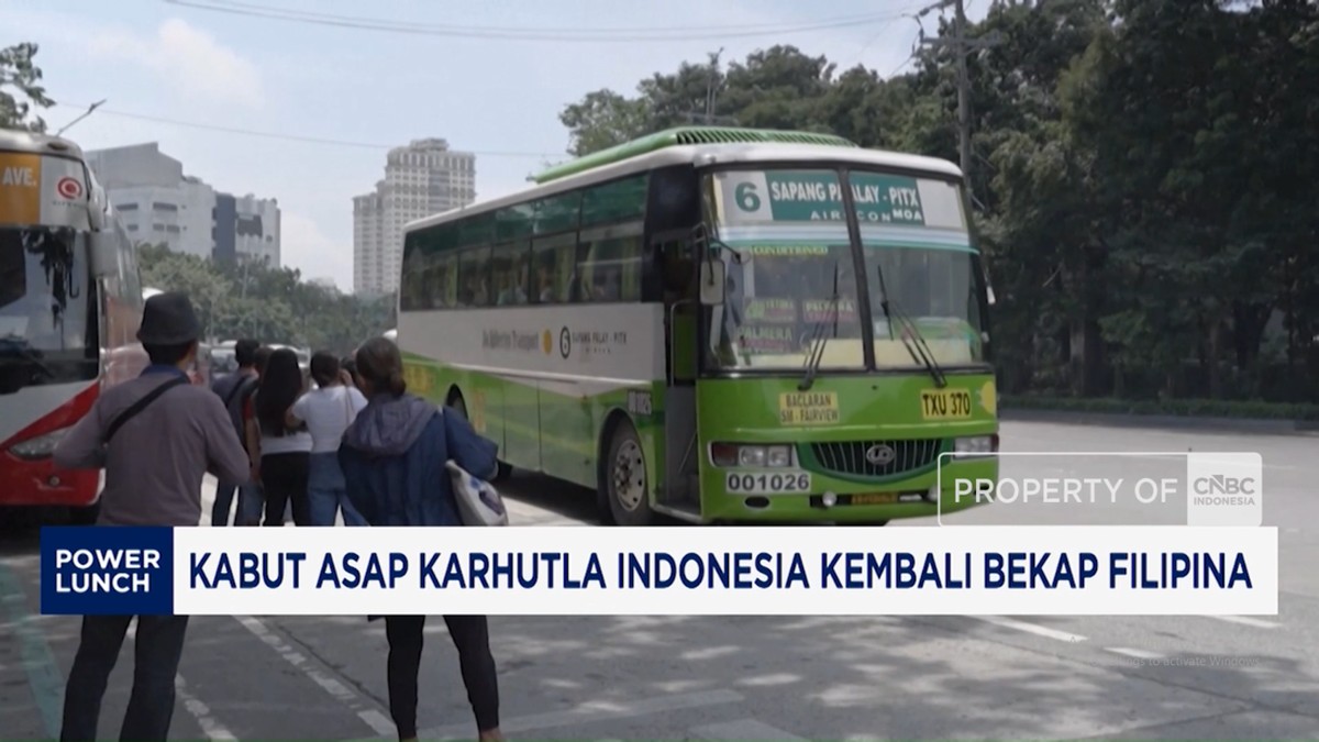 Kabut Asap Karhutla Indonesia Kembali Bekap Filipina