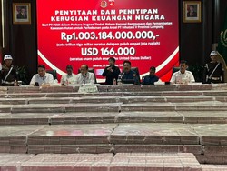 Ruangan Tak Cukup, Tak Semua Duit Rp 1 T Lebih yang Disita Ditampilkan Jaksa