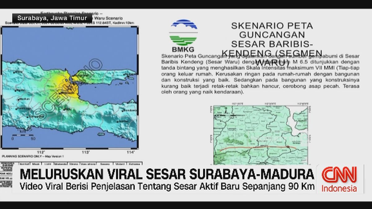 VIDEO: Meluruskan Viral Sesar Surabaya-Madura