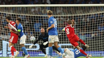 FOTO: Arsenal Menang Tipis di Markas Napoli