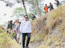 Forkopimpda Klaten Cek Situasi Merapi dari Kalitalang, Situasi Kondusif