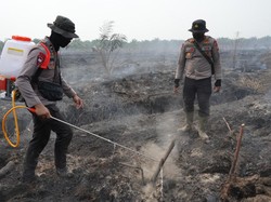 Polda Riau Uji Coba Pemadaman Karhutla Pakai Metode X-Fire