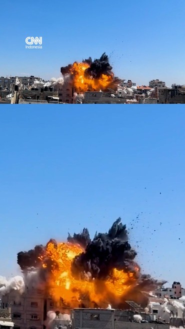 Serangan Israel Kembali Hantam Kamp Pengungsi di Gaza