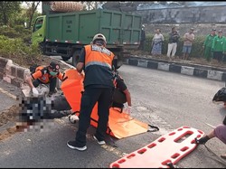 Kecelakaan Maut di Bypass Ngurah Rai, Pengendara NMAX Tewas di TKP